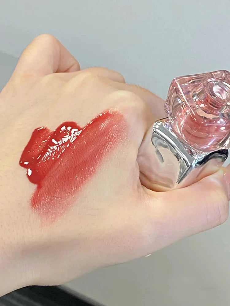 Mistine Lip Gloss Mirror-like Glossy Lip Tint Moisturizing Velvet Matte Long-lasting Liquid Lipstick