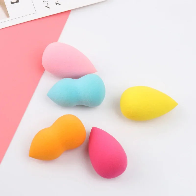 Mini Makeup Sponge Soft Dry Wet Use Liquid Foundation Concealer Blush Powder Cosmetic Puff Beauty Eggs Professional Makeup Tools