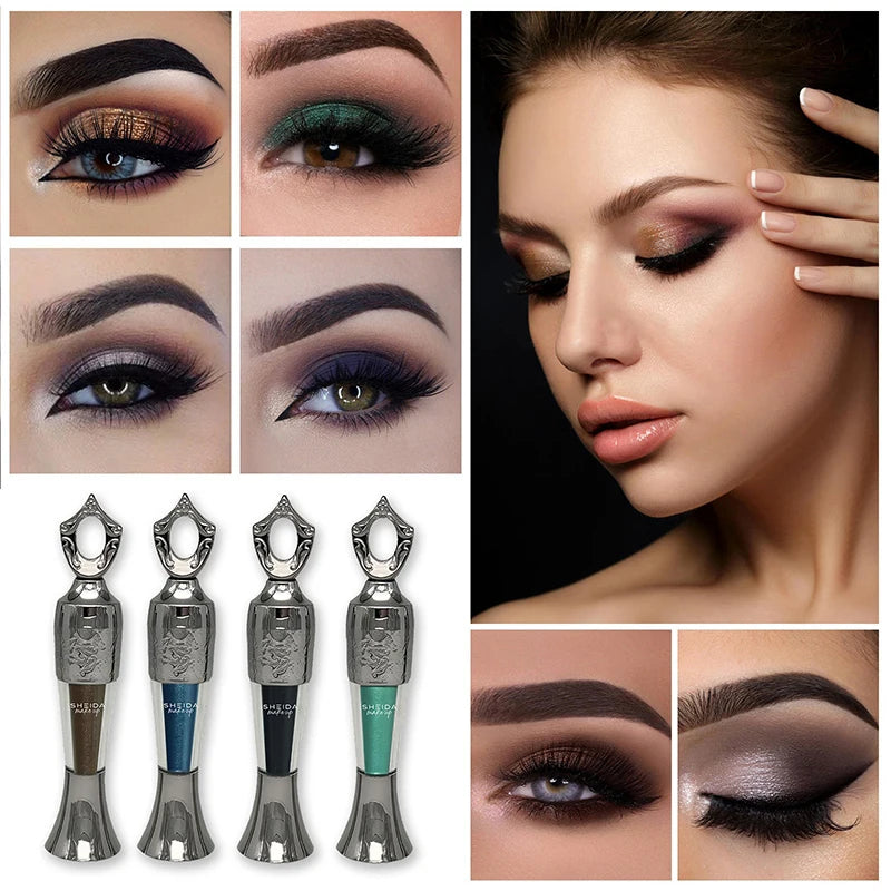 Powder Eyeliner Lasting Natural Waterproof Eyeliner Sexy No Smudge No Fly Powder Eye Makeup Outline Eye Line Makeup