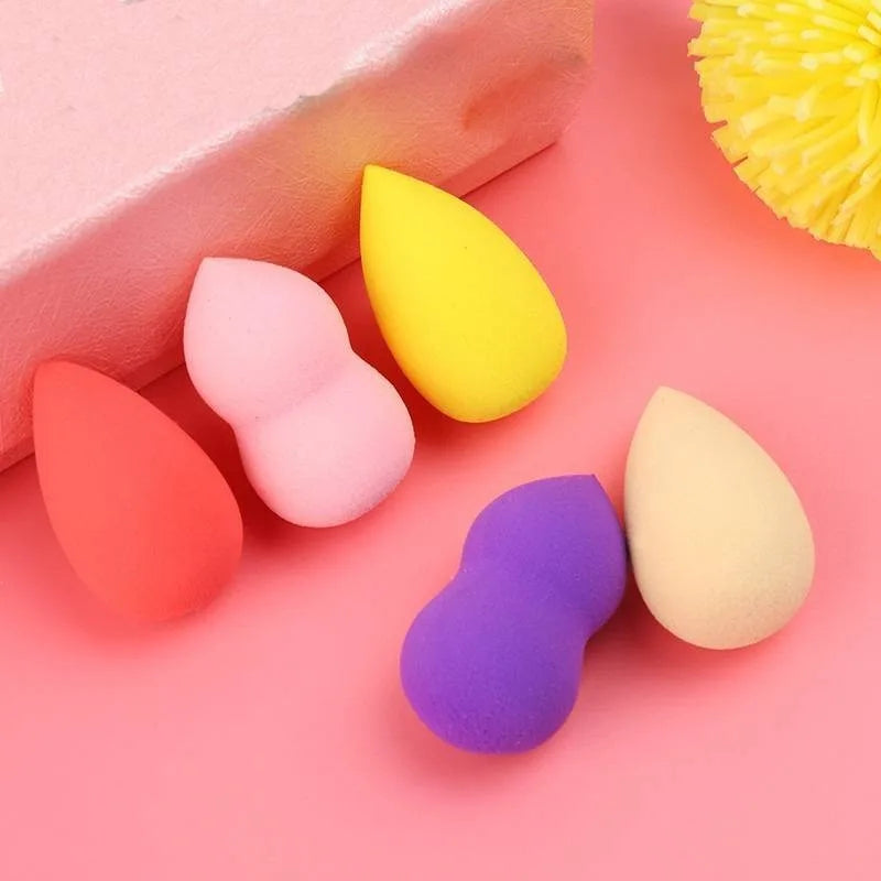 Mini Makeup Sponge Soft Dry Wet Use Liquid Foundation Concealer Blush Powder Cosmetic Puff Beauty Eggs Professional Makeup Tools