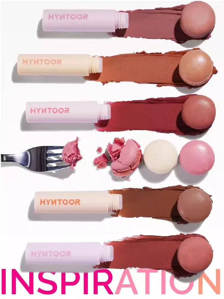 HYNTOOR Macaron Series Lip Mud 22 Colors Matte Cloud Air Velvet Lip Glaze Long-lasting Waterproof Lip Gloss Liquid Lipstick