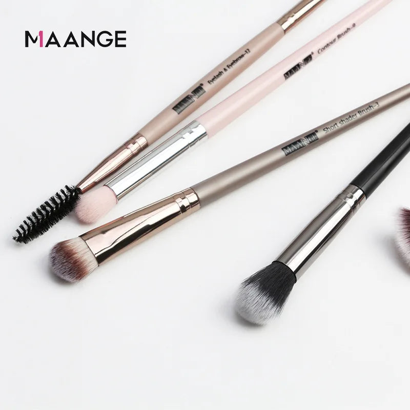 Makeup brushes set professional 12 pcs/lot Makeup Brushes Set Eye Shadow Blending Eyeliner Eyelash Eyebrow Brush For Makeup Tool