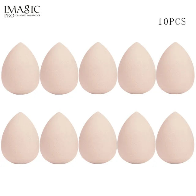 IMAGIC 10 Pcs Makeup Sponge Wet and dry Puff Professional Soft Makeup Puff Sponge Ultra-high quality bigger Combination Packages