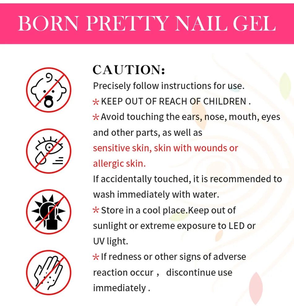 BORN PRETTY Cat Magnetic Gel Nail Polish 15ml Reflective Glitter Soak Off UV LED Gel Semi Permanent Nail Art Varnish Manicure