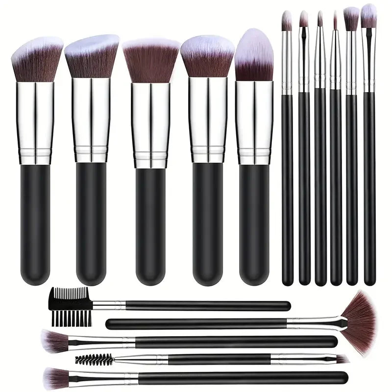 14-16PCS Professional Makeup Brushes Set Premium Makeup Kit Synthetic Hair Foundation Power Eyeshadows Blending Beauty Tools