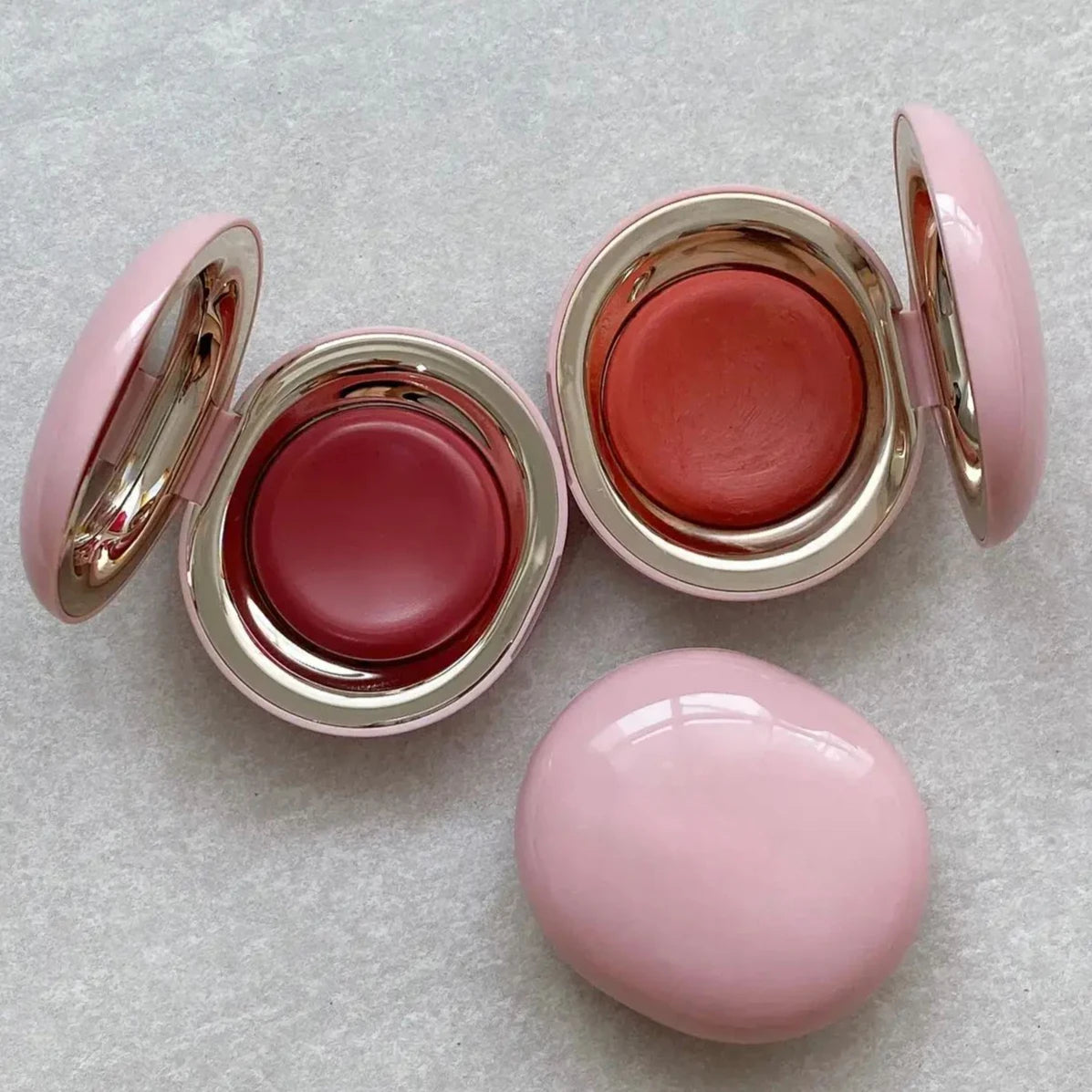 Rare Stay Vulnerable Melting Blush 5g Nearly Neutral Luminous Blush Cream Natural Nude Lip & Cheek Dual Blush No Logo