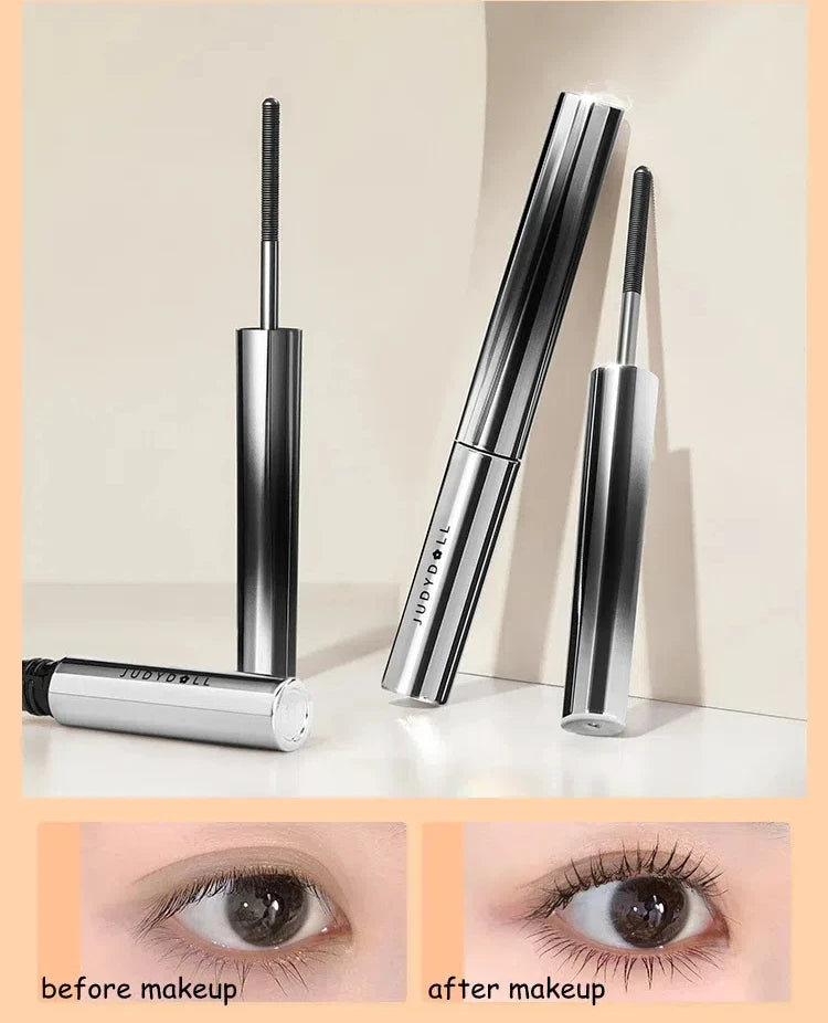 Judydoll Waterproof Mascara Lash Lengthening Curling Thick Mascara Non-smudg Natural Quick Dry Long Lasting Eye Makeup Cosmetics