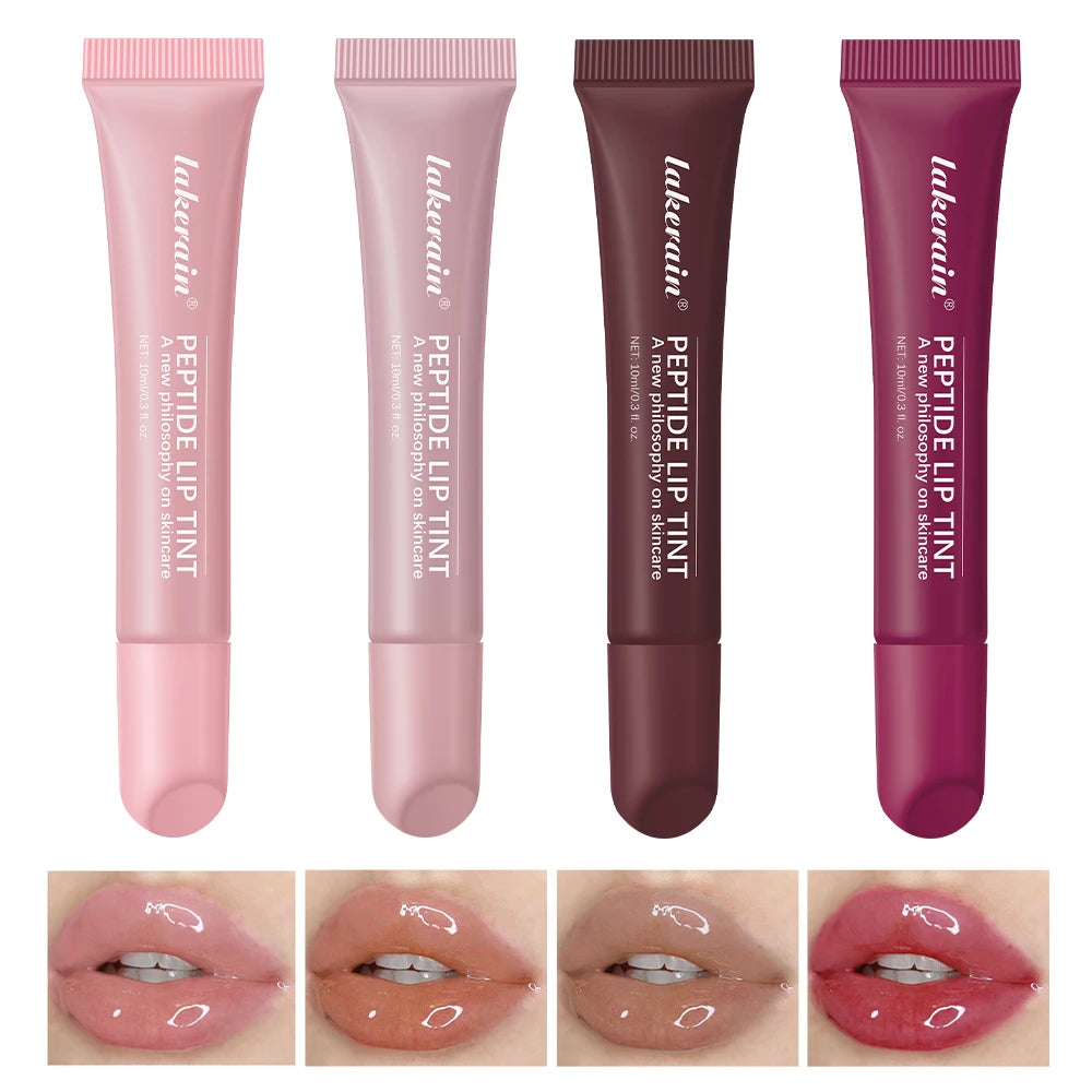 Rhode Lip Balm Phone Case Lip Gloss Long-lasting Moisturizing Lipstick Transparent Color Lip Glaze Cosmetics 4 Colors Lip Care