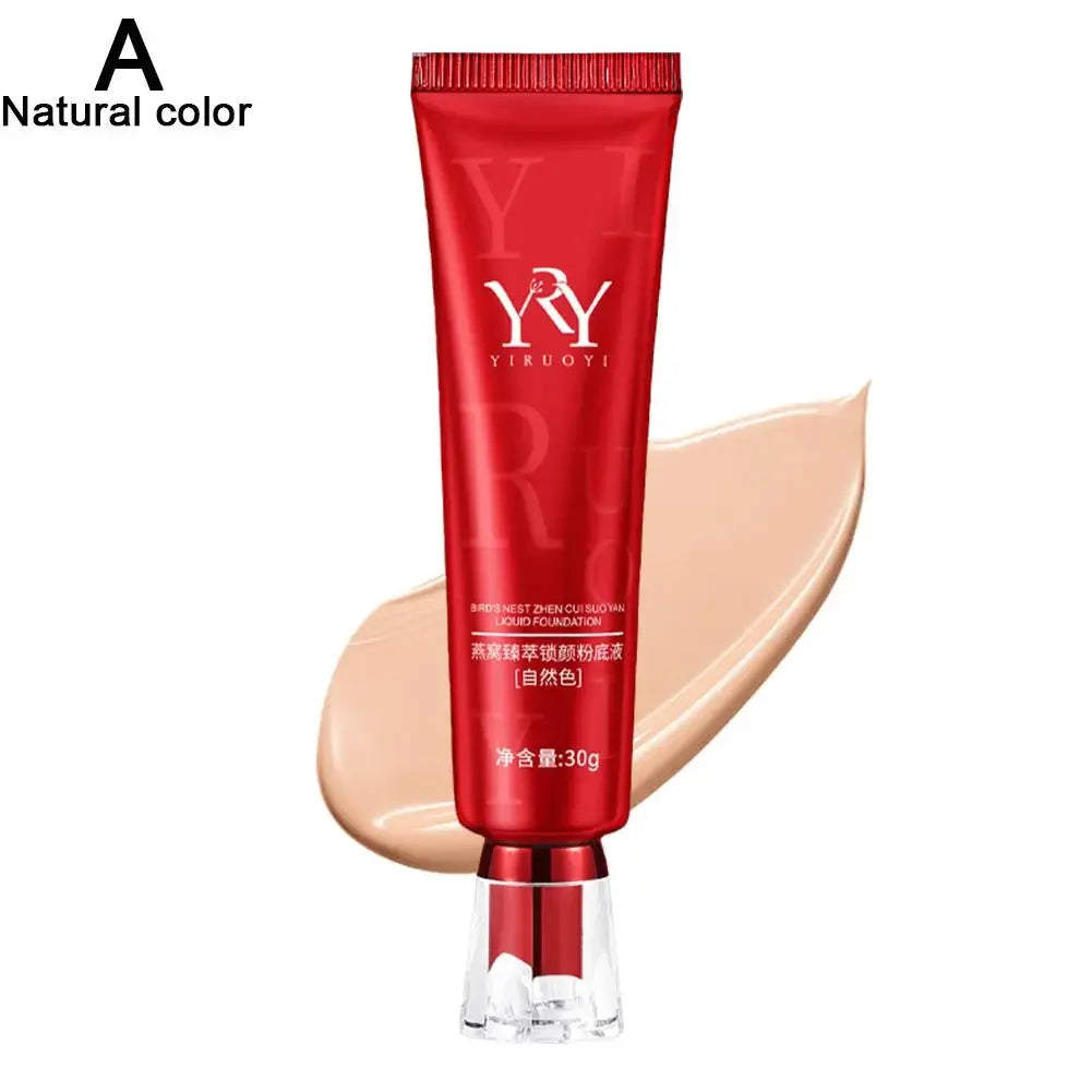 FV Red Diamond Plant Extract Skin Nourishing Liquid Moisturizing Easy Concealer Control Long-lasting Oil Not Foundation Rem