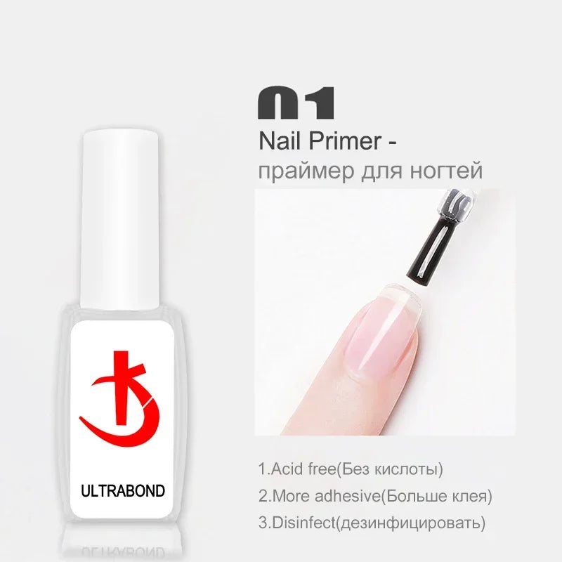 KODI JYJ Latest Thick Nail Base Coat 7ml Gel Varnish for Nail Manicure Semipermanent Rubber Base and Top Gel Nail Polish Gellak