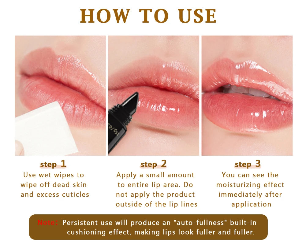 Lip Booster Essence Lips Plumping Serum Reduce Dryness Fine Lines Moisturizing Booster Plumper Repair Lip Care Lipsalve