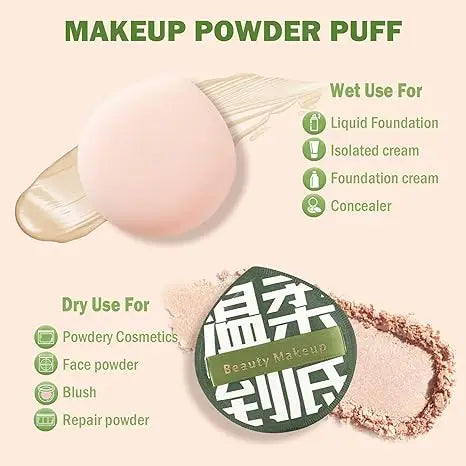 1pcs Air Cushion Powder Puff Large Marshmallow Dry Wet Makeup Blender Sponges Elastic Cosmetic Beauty Facial Maquiagem Tool