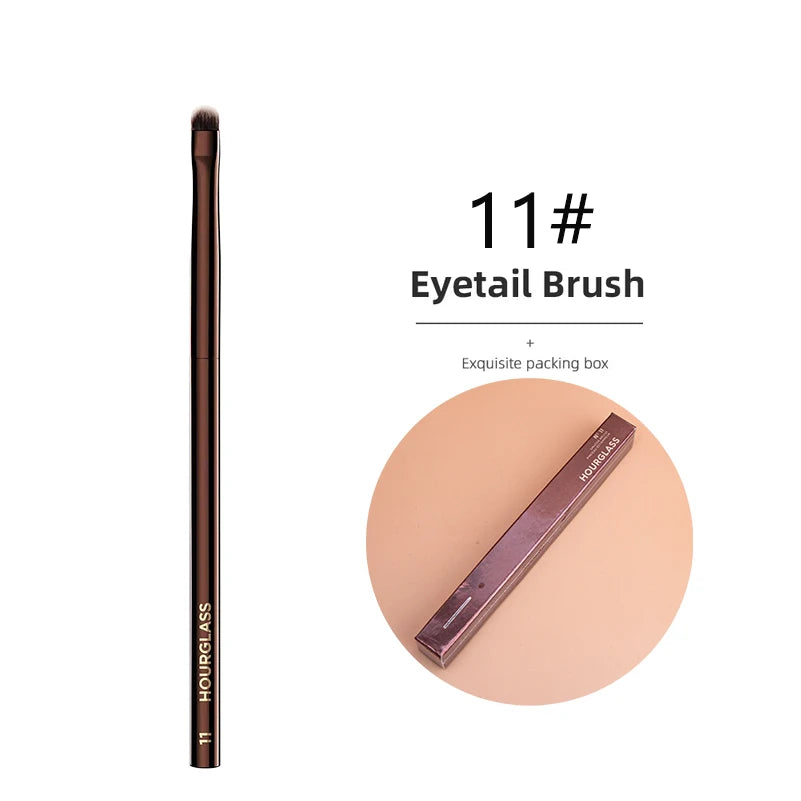 Hourglass Seamless Finish Concealer Brush Angled Concealer Brush Face Buildable Coverage Liquid Cream Stick Blending Makeup Tool