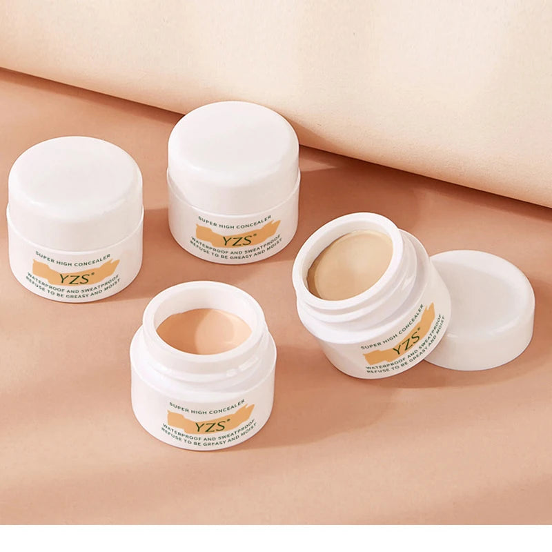 Full Coverage Concealer Waterproof Long Lasting Moisturizing Brightening  Cc Cream For Tattoos, Scars Makeup Cosmetics All Skin