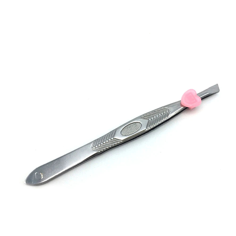 1PC Professional Eyebrow Tweezers Hair Removal Limited Stainless Steel Tweezer Tool Beauty Makeup Tool